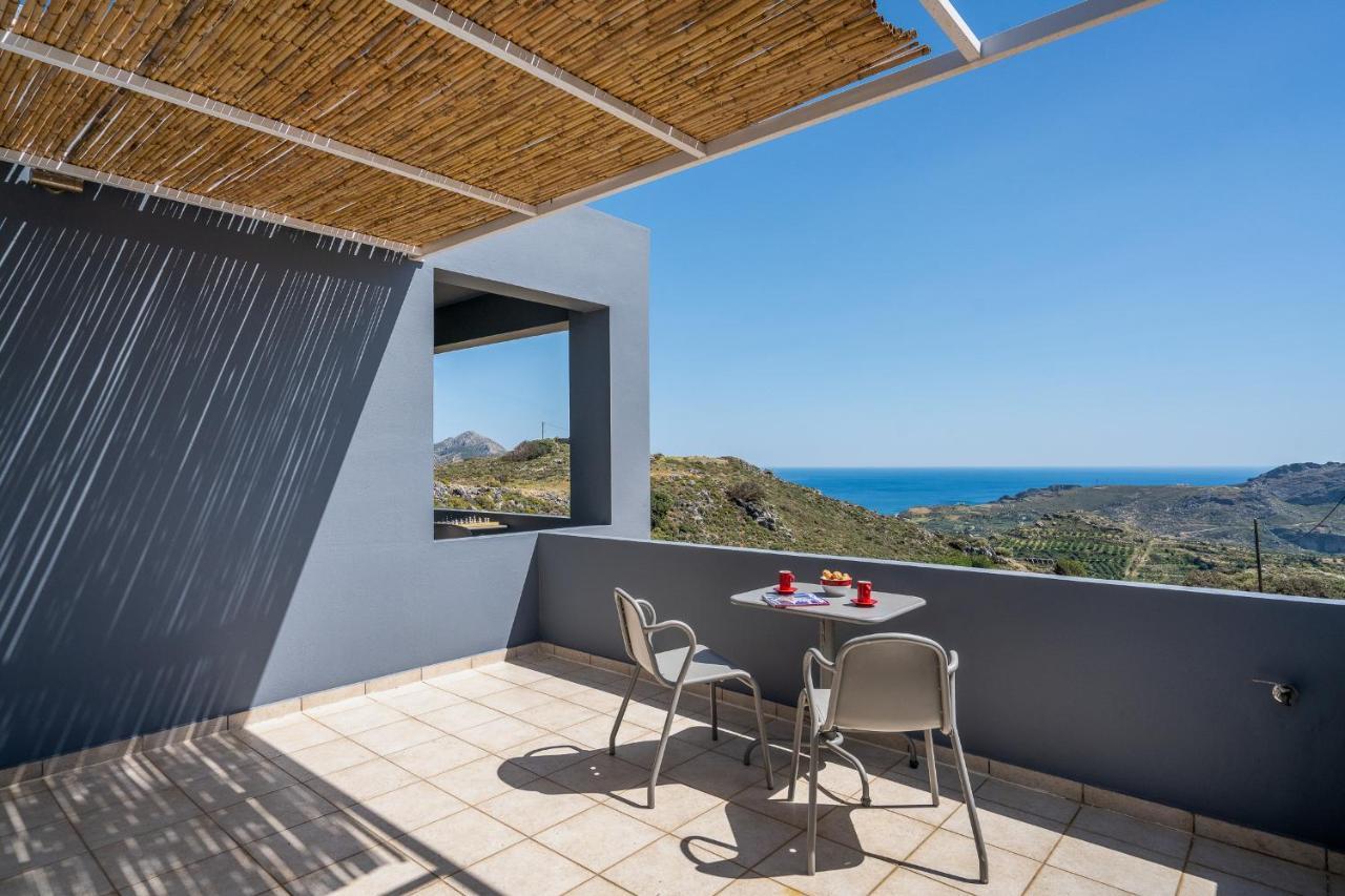 Seaview Villa Mirthios Panorama With Private Swimming Pool And Bbq! Плакиас Экстерьер фото